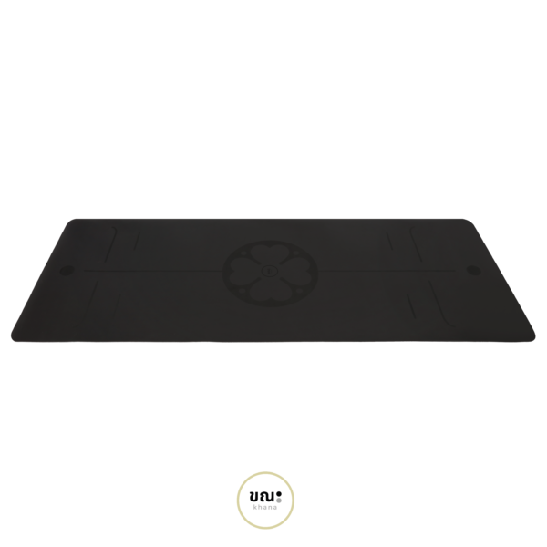 เสื่อโยคะ ขณะ สีดำ Black Clover Yoga Mat KHANA (183x68cm 5mm)