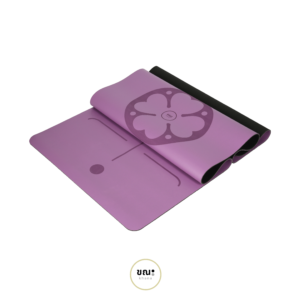 เสื่อโยคะ ขณะ สีม่วง Orchid Clover Yoga Mat KHANA (183x68cm 5mm)